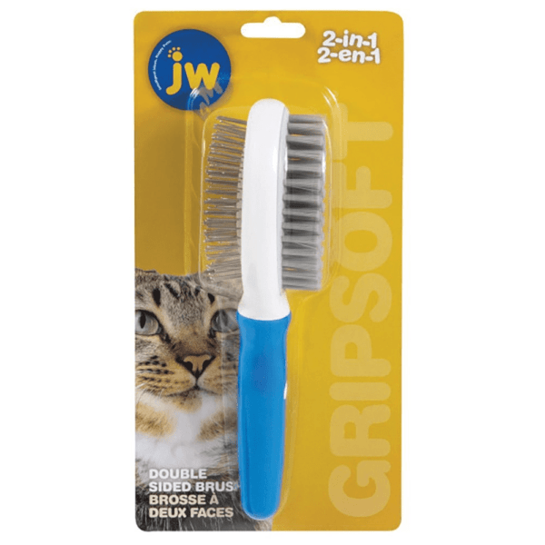 JW chat brosse à deux côtées -