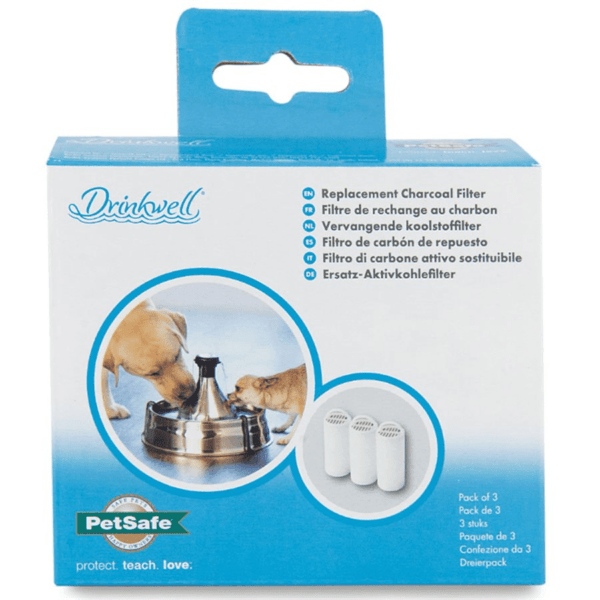 Petsafe - Filtre au Charbon pour Fontaine Drinkwell 360 Degrés PQT 3 -