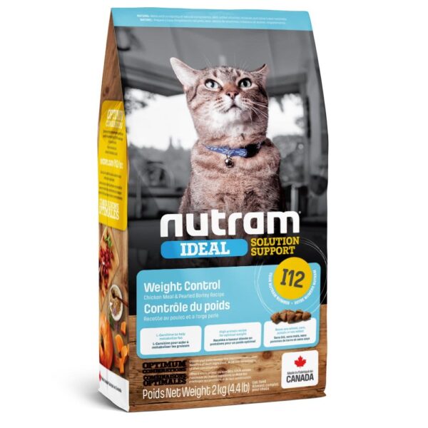 Nutram chat (I12) contrôle du poids - 4.4 Lbs -