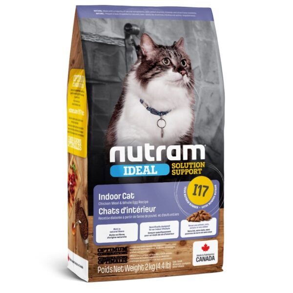 Nutram chat (I17) chats d'intérieur 4.4Lbs -